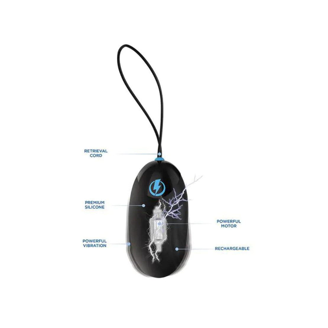 OVETTO VAGINALE CON ELETTROSTIMOLAZIONI SEX TOY...