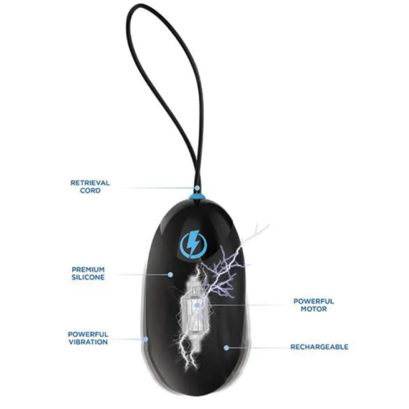 OVETTO VAGINALE CON ELETTROSTIMOLAZIONI SEX TOY ZEUS