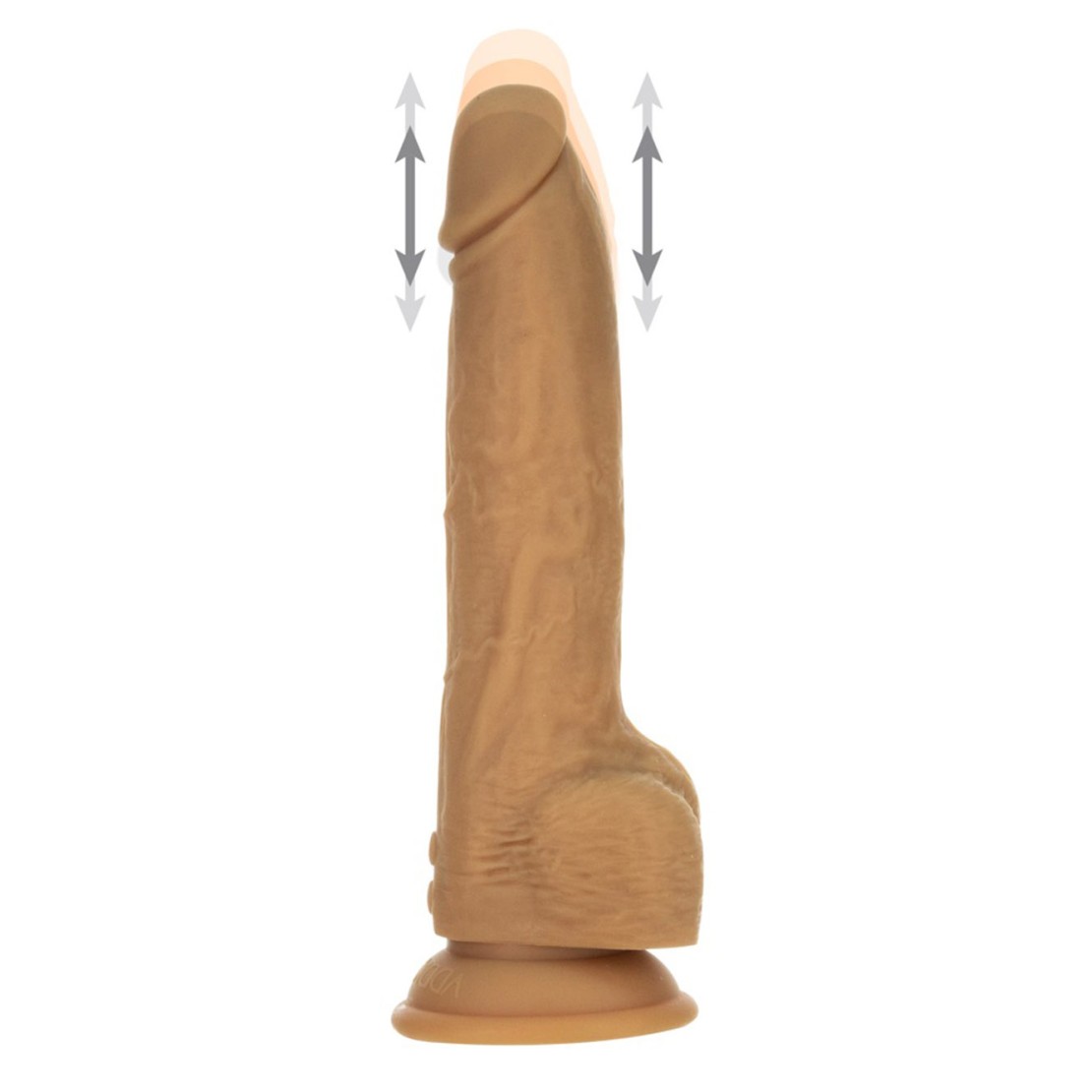 DILDO REALISTICO CON MOVIMENTO A SPINTA E...