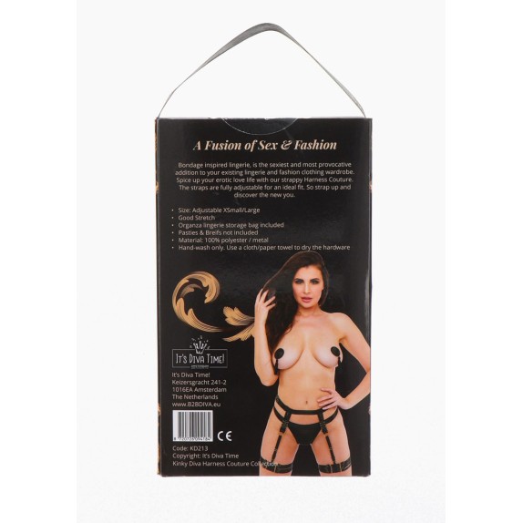 REGGICALZE SEXY HARNESS DONNA A GIARRETTIERA REGOLABILE