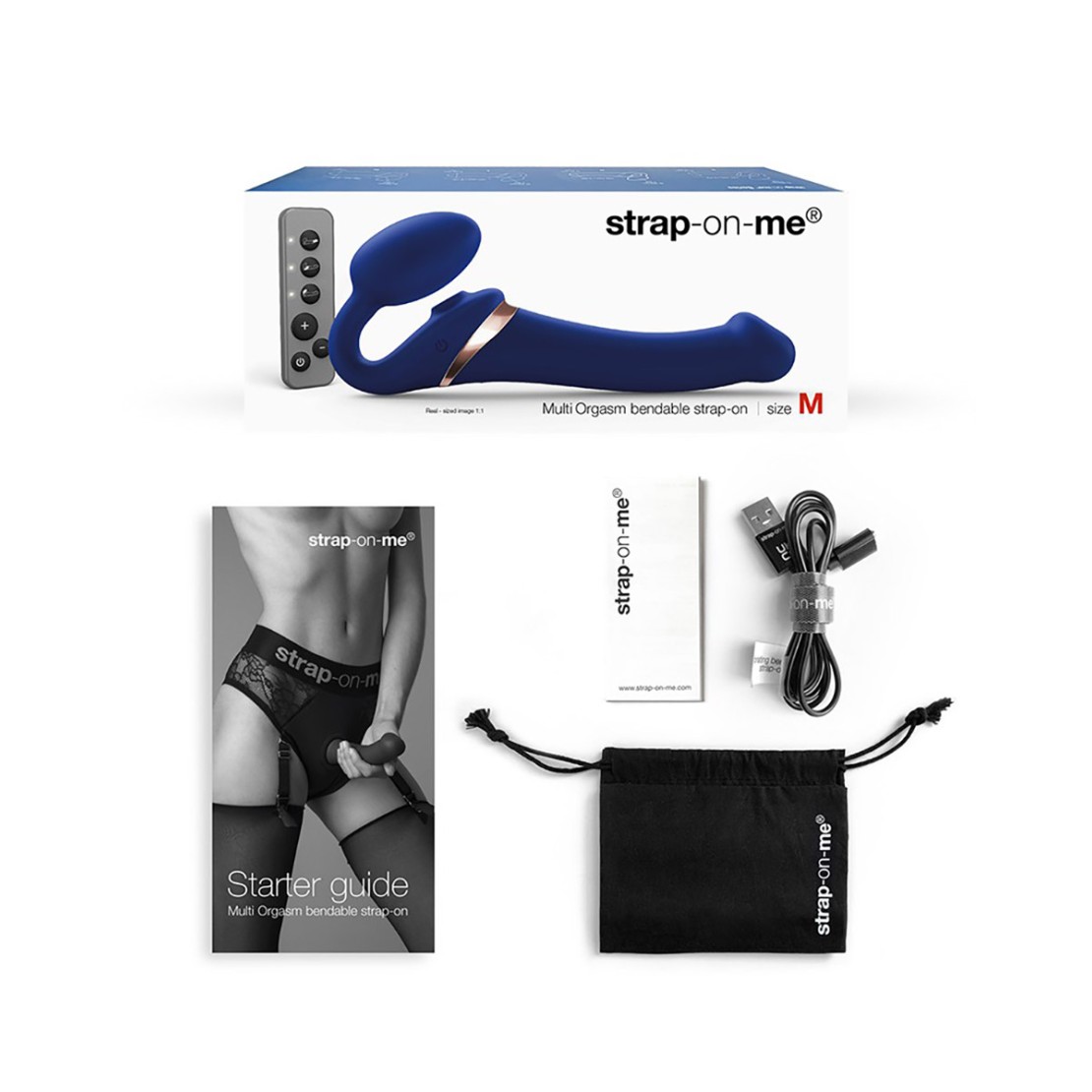 STRAPLESS-STRAP ON SEX TOY CON STIMOLA...
