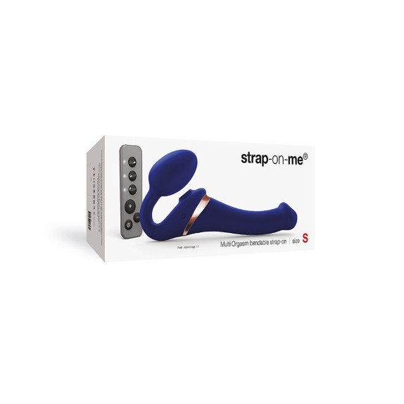 STRAPLESS-STRAP ON SEX TOY CON STIMOLA CLITORIDE MULTI ORGASMO STRAP-ON-ME