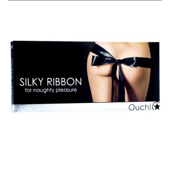 copy of NASTRO DI SETA NERO BONDAGE SILKY RIBBON