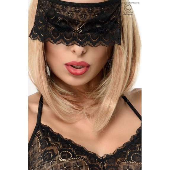 COMPLETO SEXY PER DONNA IN PIZZO SET 3 PEZZI CHILIROSE
