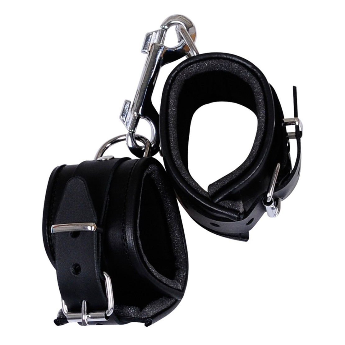 MANETTE UNISEX IN SIMILPELLE NERE
