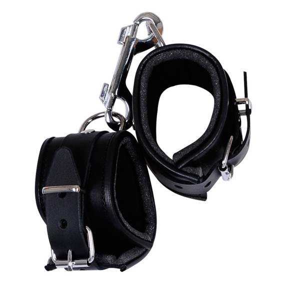 MANETTE UNISEX IN SIMILPELLE NERE