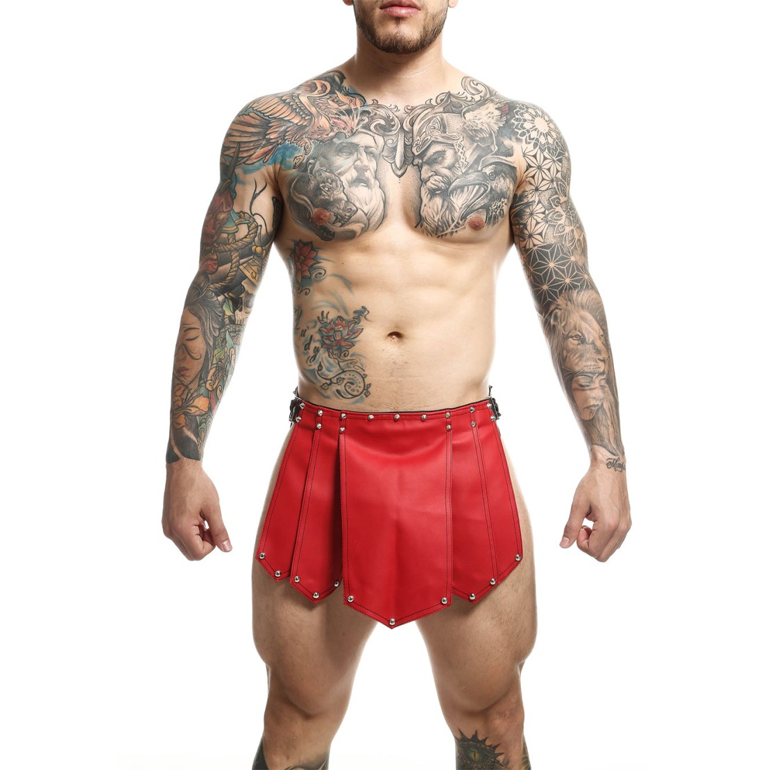 GONNA DA GLADIATORE ROMANO PER UOMO ROMAN SKIRT