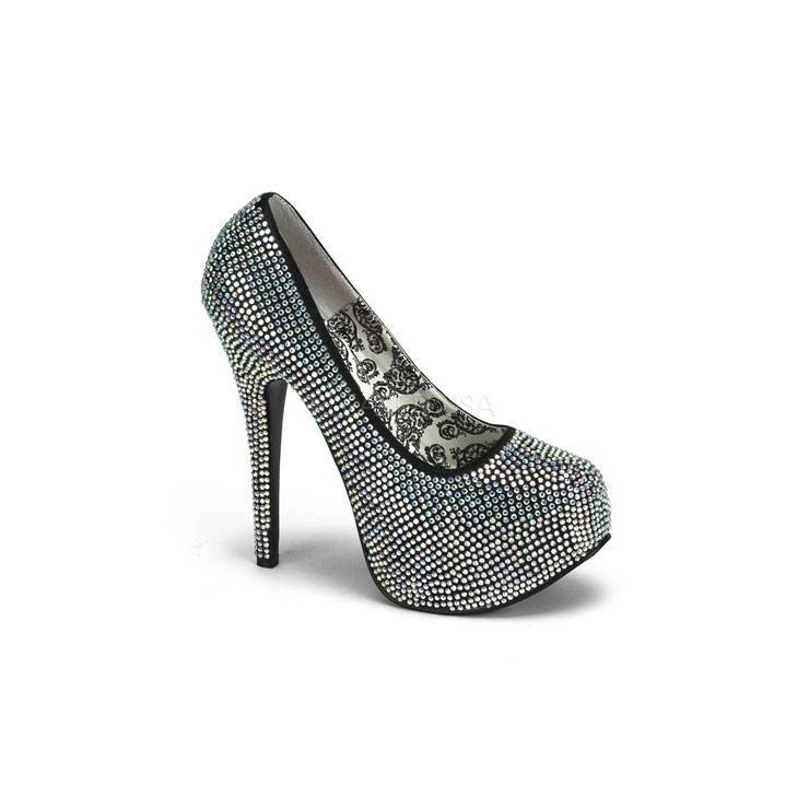 SCARPA DECOLTE' SEXY PER DONNA CON STRASS BORDELLO 2