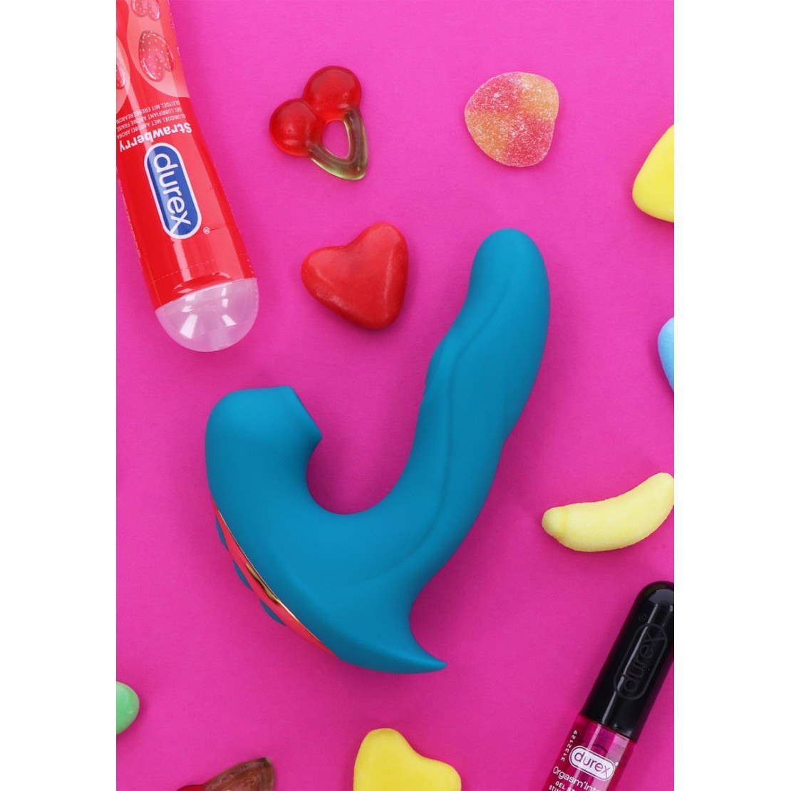 DUO SUCCHIA CLITORIDE E VIBRATORE SEX TOY DONNA...