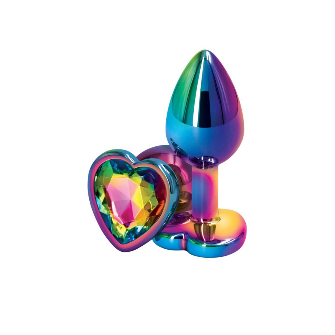 PLUG TAPPO ANALE IN ALLUMINIO CON GIOIELLO...