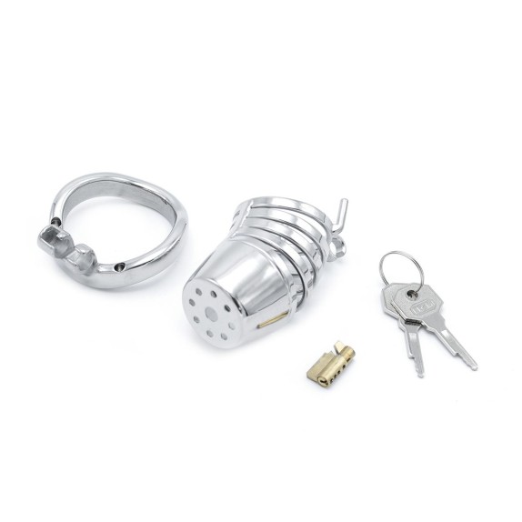 copy of CINTURA DI CASTITA' PER UOMO PICCOLA CON FORI FUTURE CHASTITY DEVICE