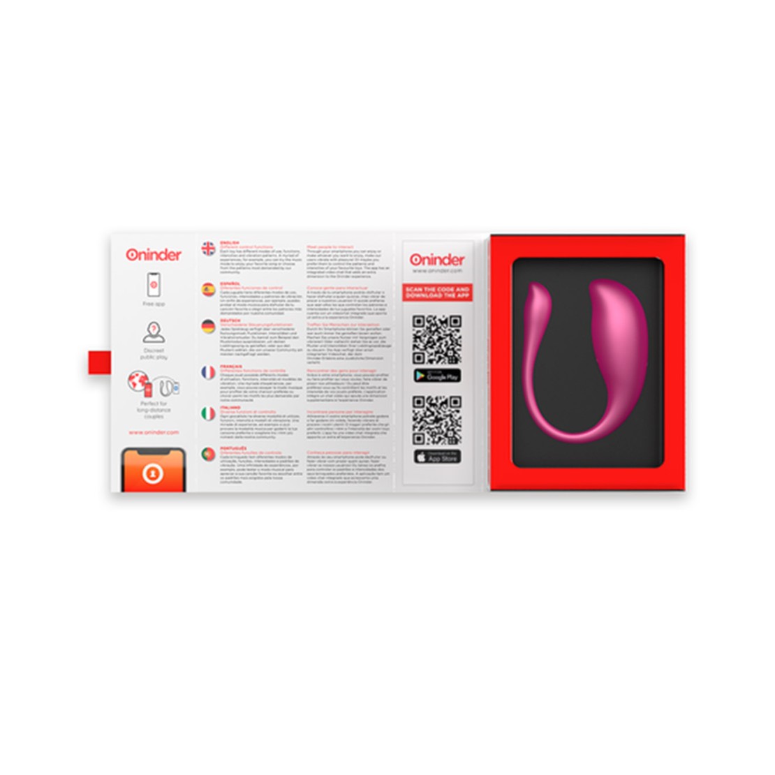 OVETTO VIBRANTE CON APP ONINDER