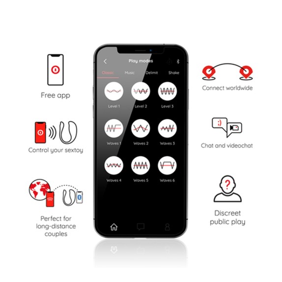 OVETTO VIBRANTE CON APP ONINDER