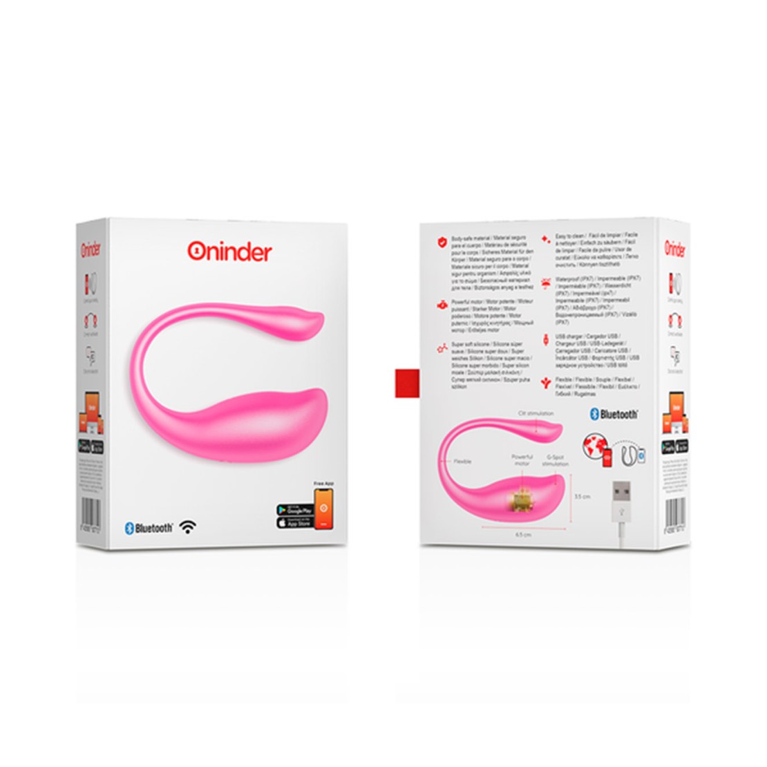OVETTO VIBRANTE CON APP ONINDER