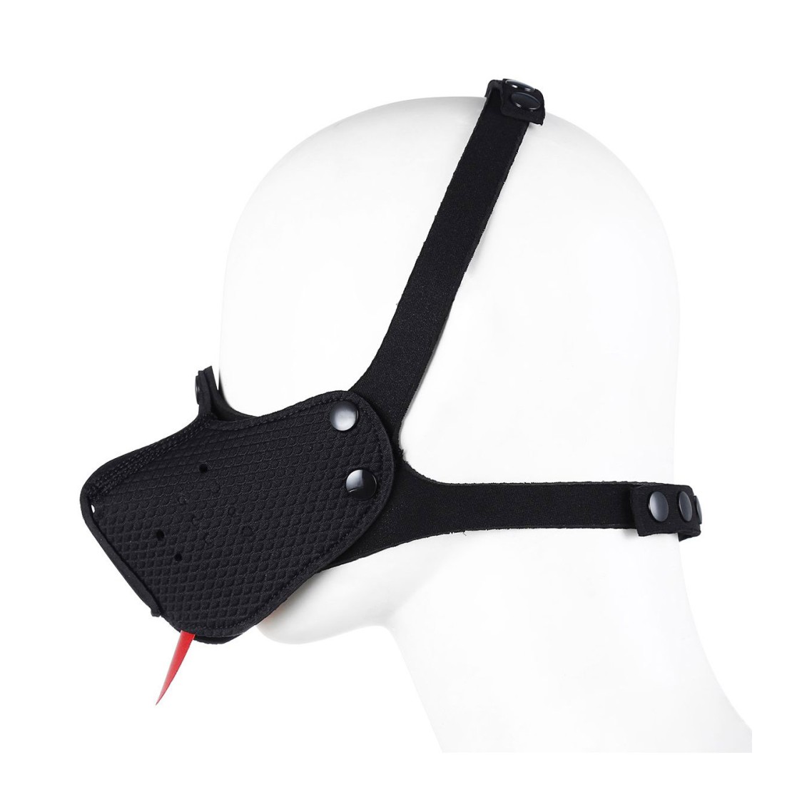 MUSERUOLA DA CANE SGANCIABILE IN NEOPRENE BDSM