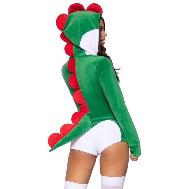 COSTUME SEXY DA DRAGHETTA CON CAPPUCCIO E SCOLLO PROFONDO... 2