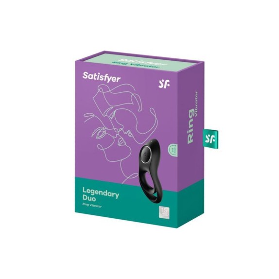 ANELLO VIBRANTE PER IL PENE CON STIMOLAZIONE CLITORIDEA LEGENDARY DUO