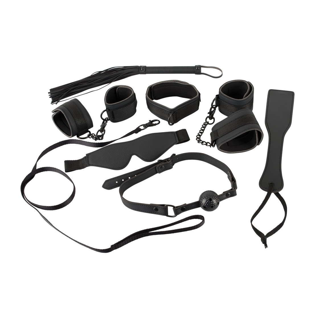 SET 7 PEZZI SEXY PER GIOCHI DI COPPIA BDSM BAD...