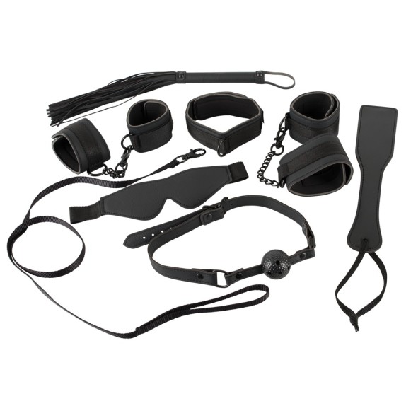 SET 7 PEZZI SEXY PER GIOCHI DI COPPIA BDSM BAD KITTY