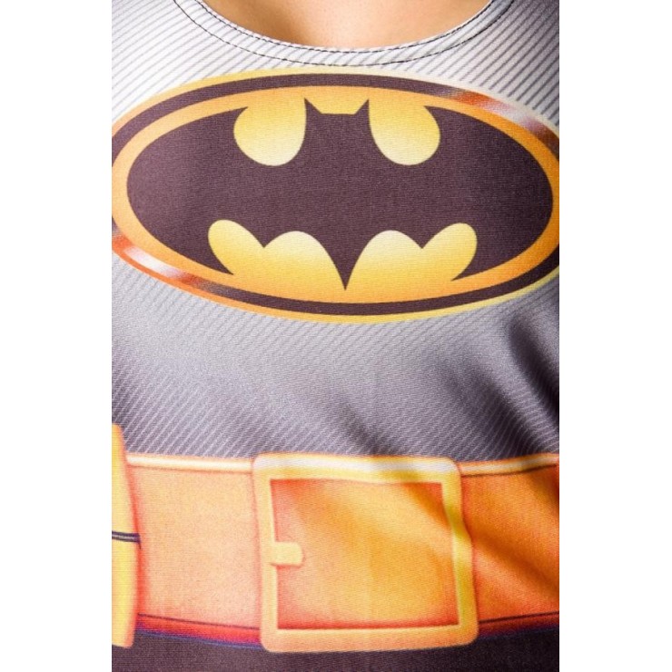 TOP-CANOTTA DA SUPEREROINA SEXY COSTUME BATGIRL 2