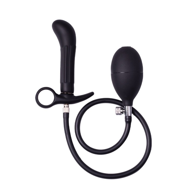 PLUG ANALE GONFIABILE CON POMPETTA A MANO RIMBA 2