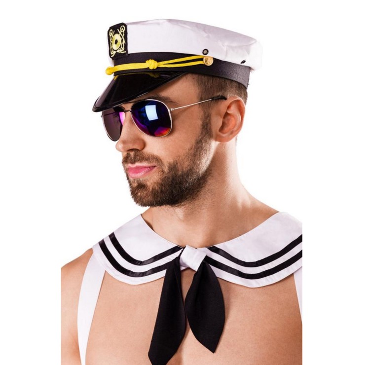 COSTUME SEXY PER UOMO DA MARINAIO SET 4 PEZZI SARESIA 2