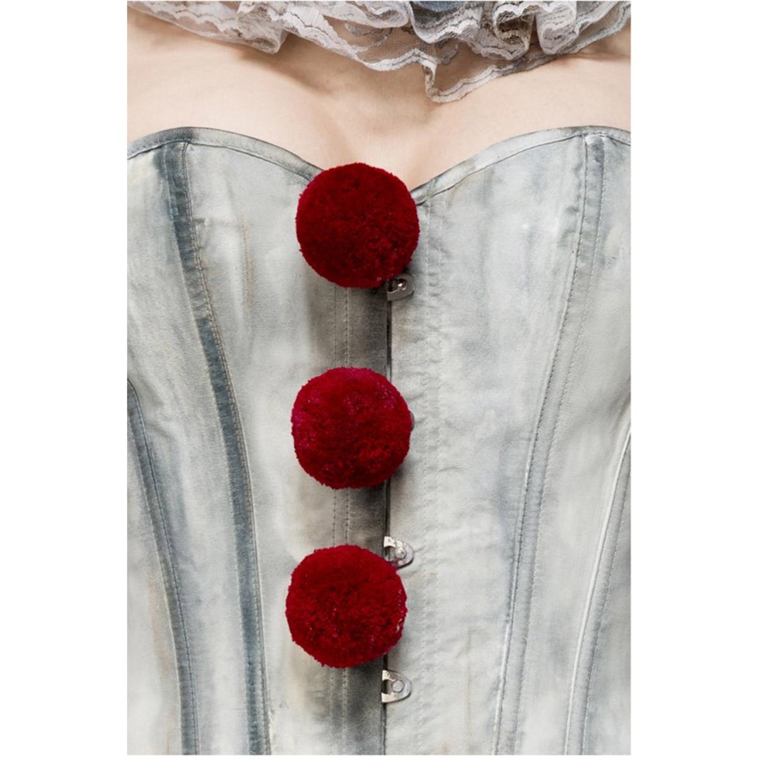 COSTUME PER DONNA DA PENNYWISE PAGLIACCIO...