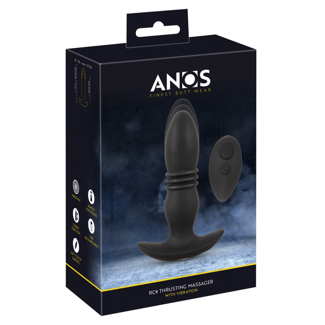 TAPPO ANALE CON MOVIMENTO SU E GIU' SEX TOY...