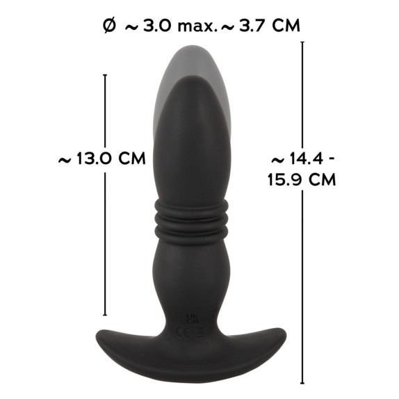 TAPPO ANALE CON MOVIMENTO SU E GIU' SEX TOY THRUSTING MASSAGER ANOS