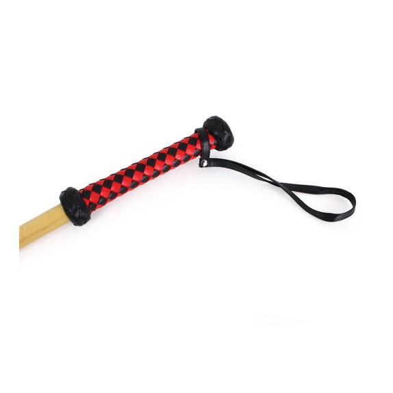 FRUSTINO SPESSO IN BAMBOO 60 CM DI LUNGHEZZA CON MANICO MORBIDO HEAVY CANE BDSM