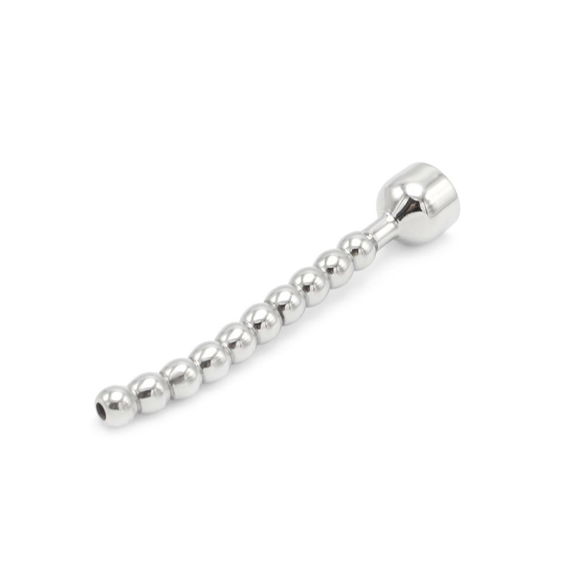 SONDA URETRALE RICURVA IN ACCIAIO SEX TOY...