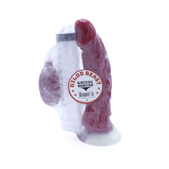 FALLO DI DESIGN IN SILICONE 22 CM CHE SPRUZZA CON POMPA A MANO SEX TOY REALISTICO