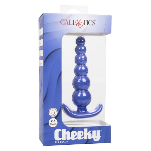 PALLINE ANALI IN SILICONE DI DIVERSE DIMENSIONI CHEEKY X-6 BEADS