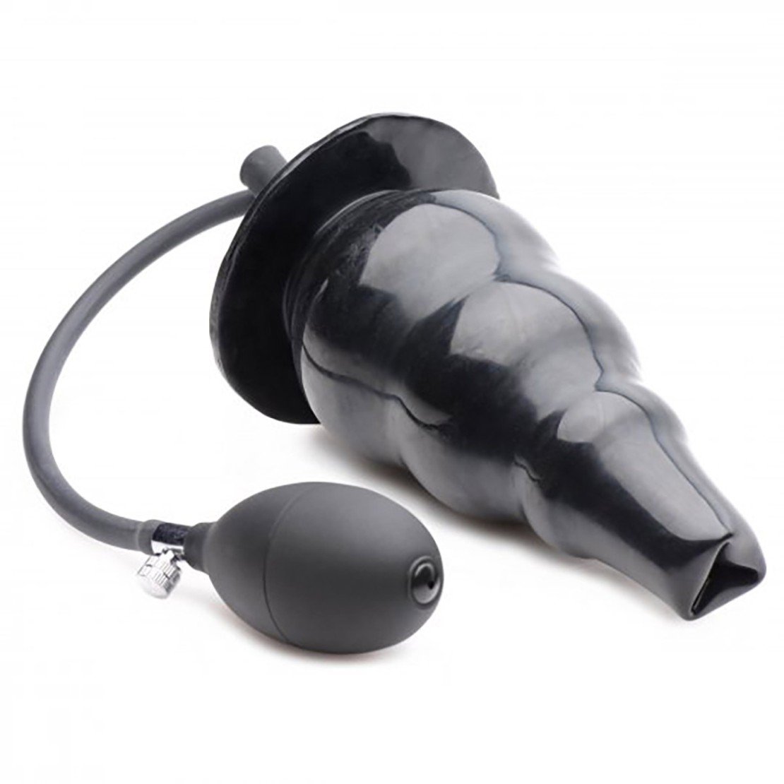 PLUG GONFIABILE E DOCCIA ANALE SEX TOY IN LATEX...