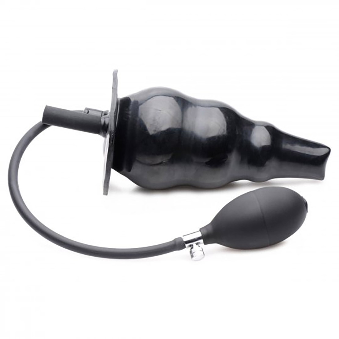 PLUG GONFIABILE E DOCCIA ANALE SEX TOY IN LATEX...