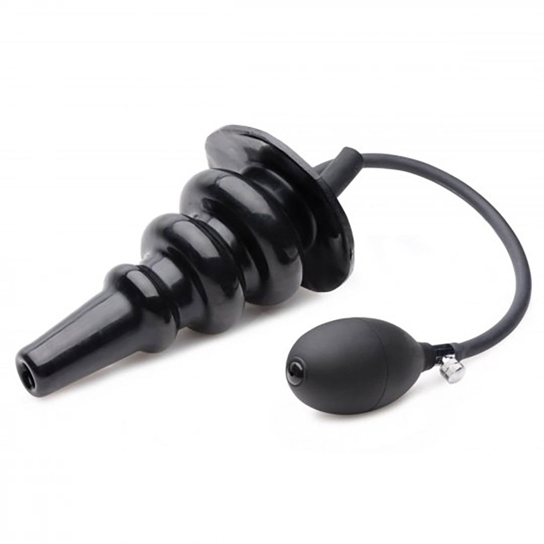 PLUG GONFIABILE E DOCCIA ANALE SEX TOY IN LATEX...