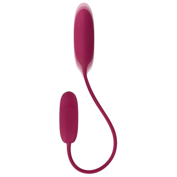 copy of DOPPIO OVETTO VIBRANTE E PULSANTE CON TELECOMANDO LOVE EGG DUO SWEET SMILE