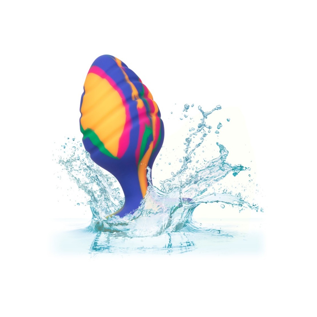 PLUG ANALE SEX TOY MULTICOLOR IN SILICONE...