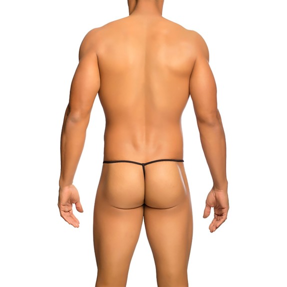 STRING SEXY PER UOMO IN TULLE ELASTICO TRASPARENTE VARI COLORI MOB