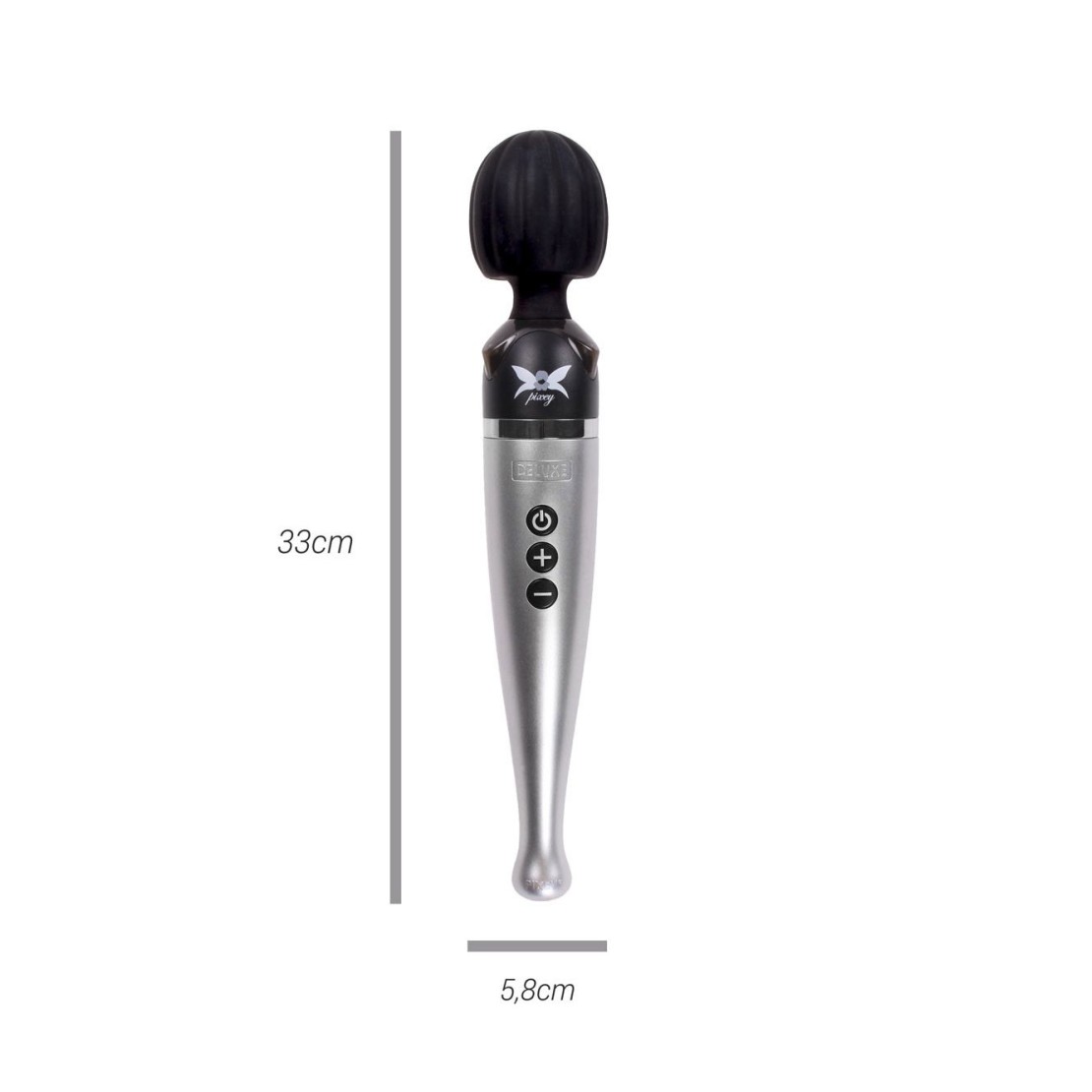 VIBRATORE CLITORIDEO WAND RICARICABILE PIXEY...