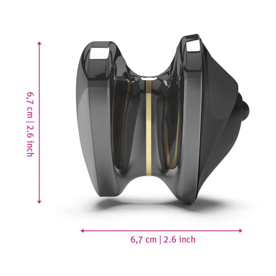 VIBRATORE ED ELETTROSTIMOLATORE A FORMA DI...