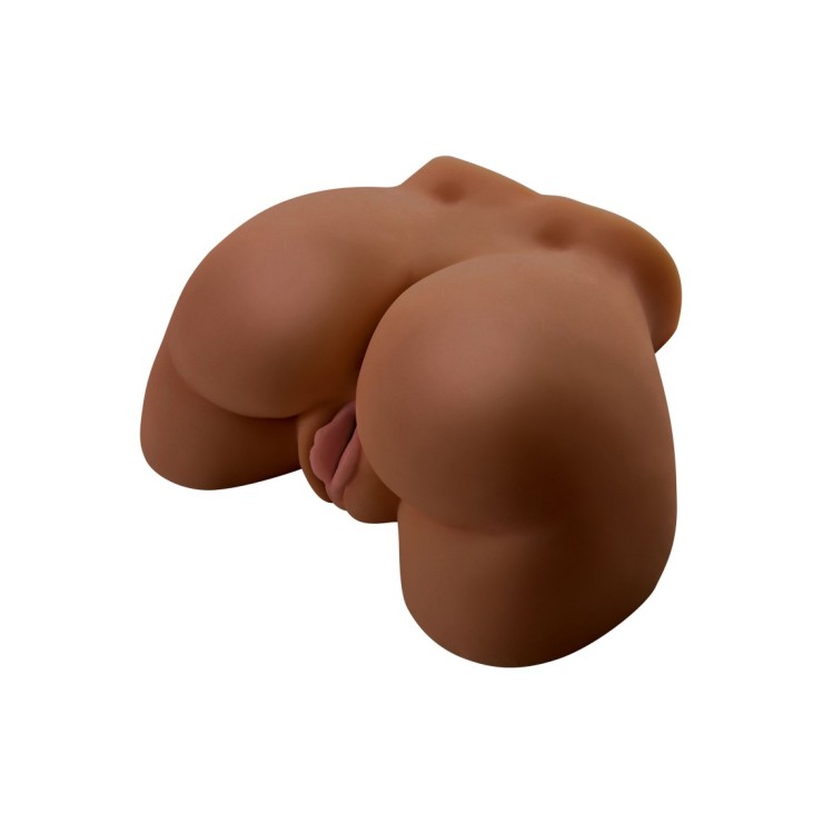 SEDERE MULATTO VIBRANTE CON ANO E VAGINA MASTURBATORE PER... 2