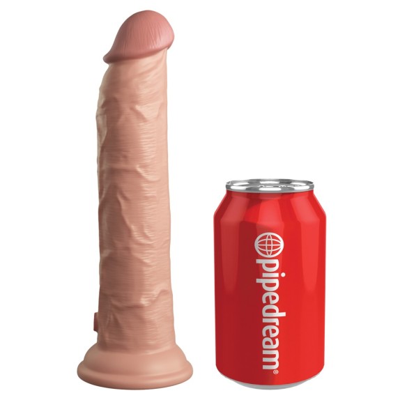 FALLO ULTRA REALISTICO VIBRANTE CON TELECOMANDO 9" KING COCK ELITE