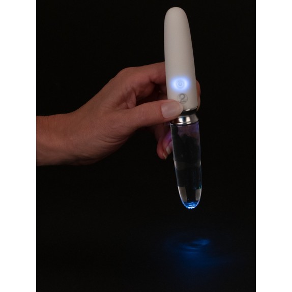 copy of VIBRATORE SEX TOY IN VETRO E SILICONE RICARICABILE CON LUCE LED LIAISON STRAIGHT