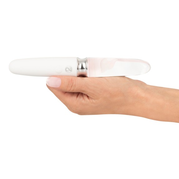 copy of VIBRATORE SEX TOY IN VETRO E SILICONE RICARICABILE CON LUCE LED LIAISON STRAIGHT