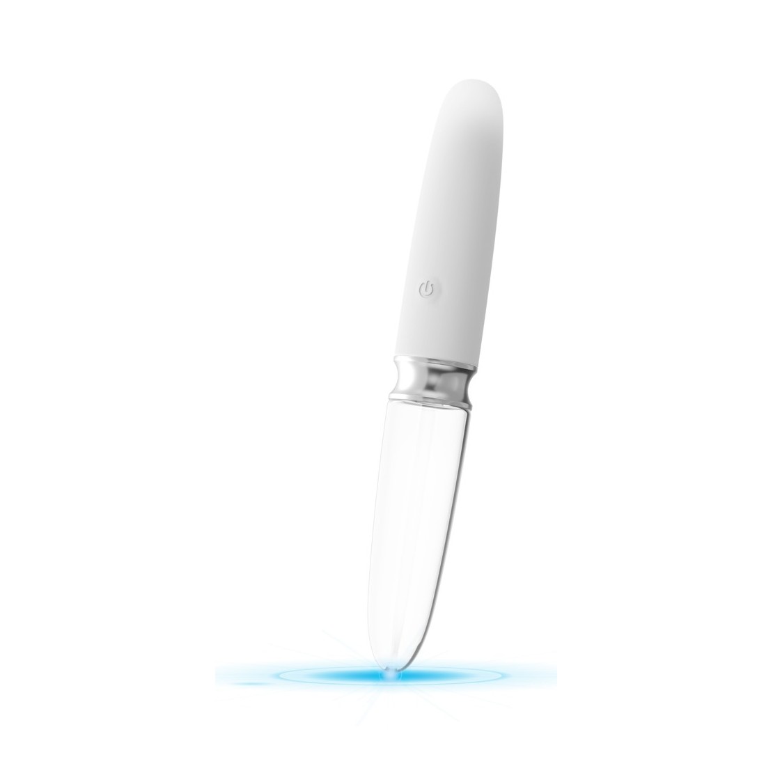 copy of VIBRATORE SEX TOY IN VETRO E SILICONE...