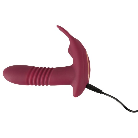 copy of VIBRATORE A SPINTA CON STIMOLATORE CLITORIDE E TELECOMANDO JAVIDA