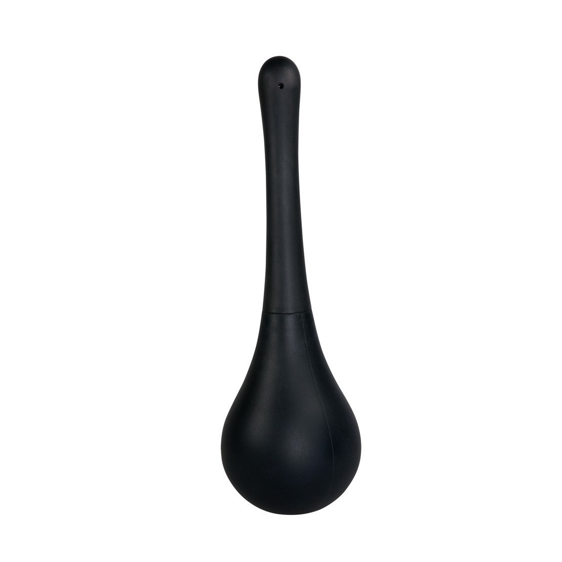 DOCCIA ANALE INTIMA A TRE FORI NERA IN SILICONE