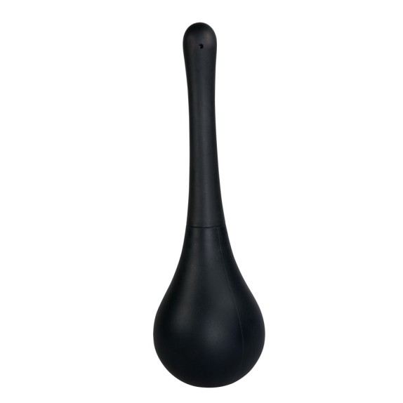 DOCCIA ANALE INTIMA A TRE FORI NERA IN SILICONE