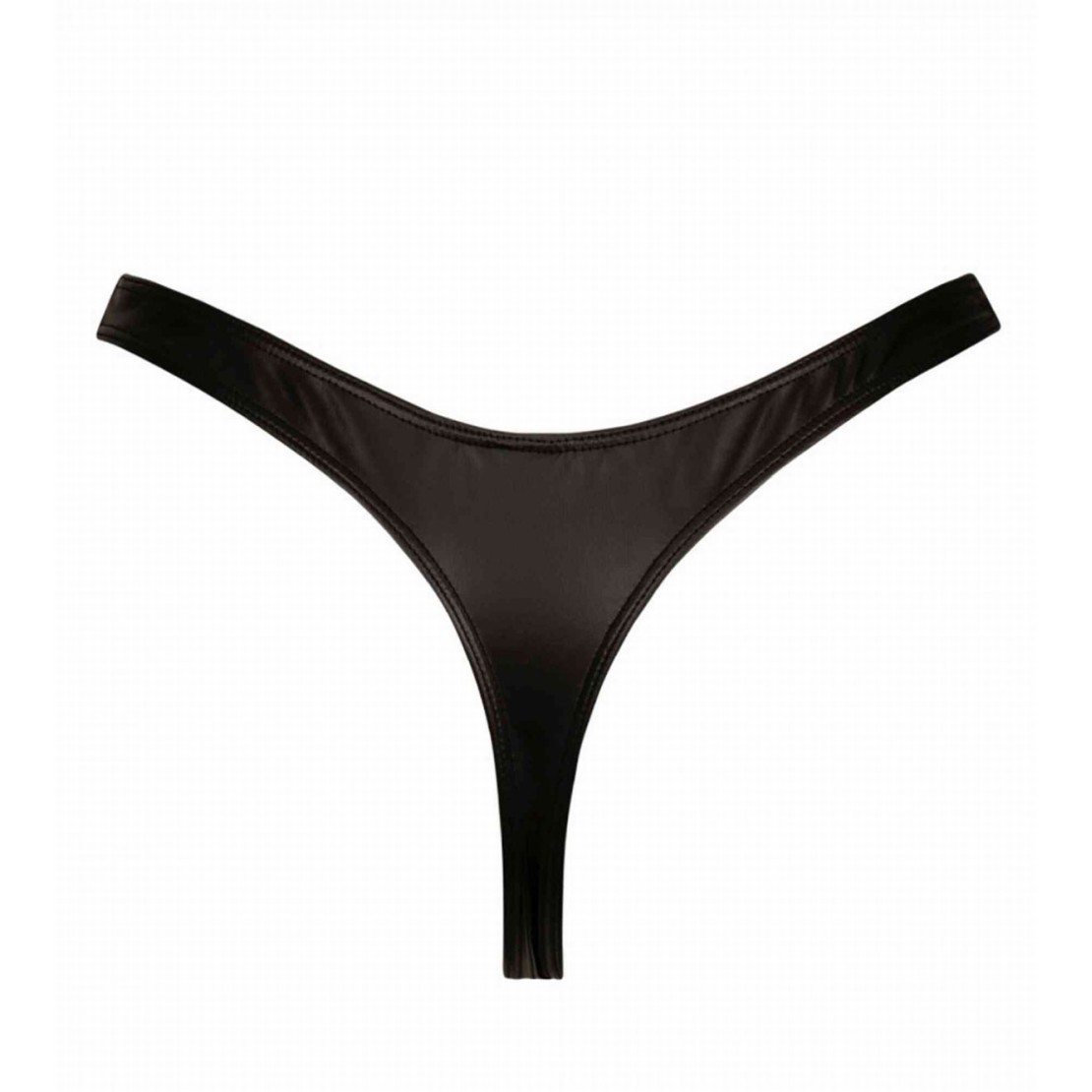 PERIZOMA SEXY PER DONNA IN SPANDEX NERO EFFETTO...